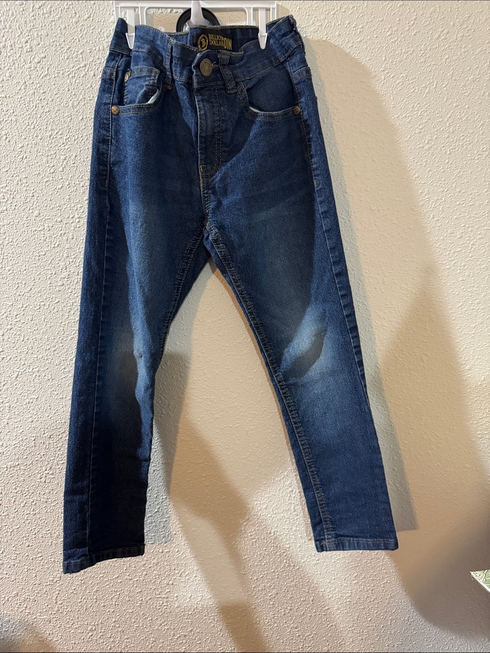 Dark Blue Kids Jeans - Classic Straight Fit